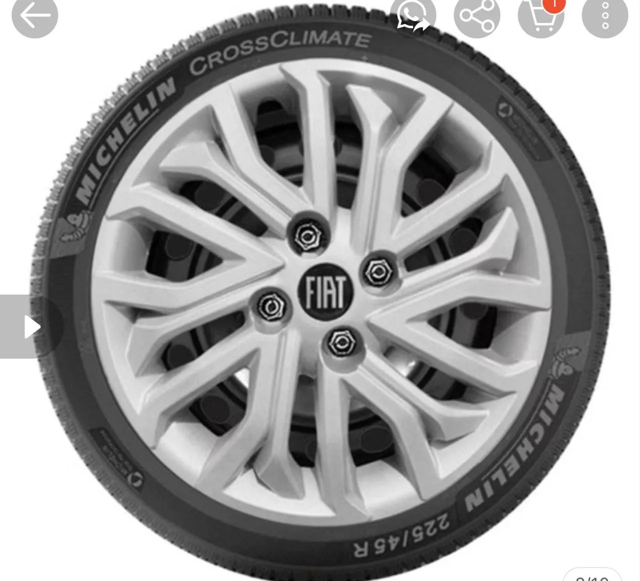 Carlota Fiat argo aro 15 - Foto 2