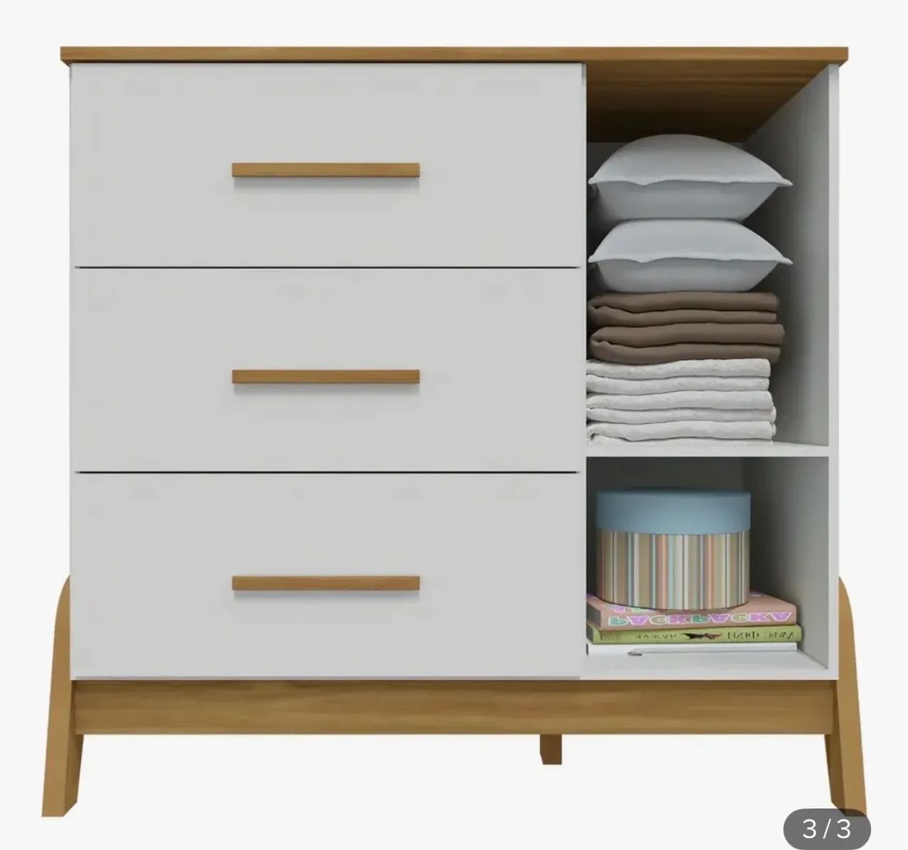 Kit completo quarto bebê em MDF - Foto 3