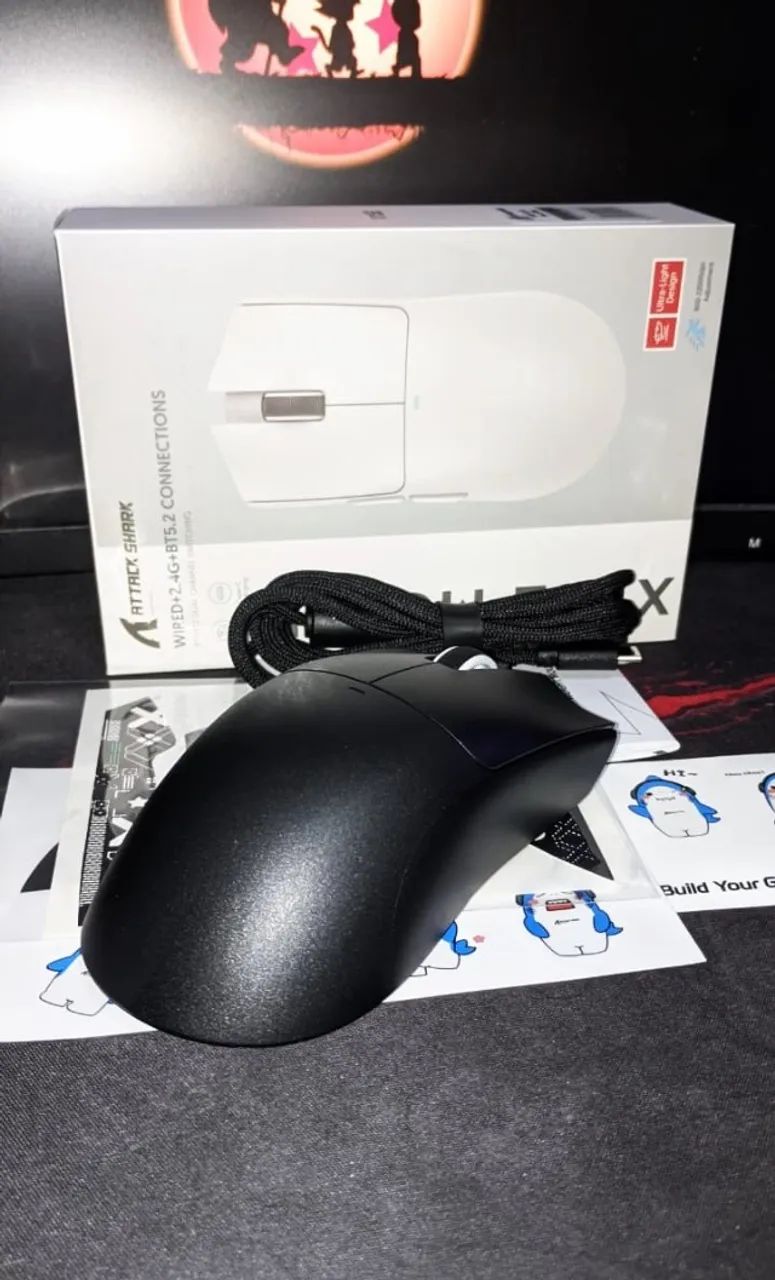 Mouse sem fio Attack Shark X11 - Foto 2