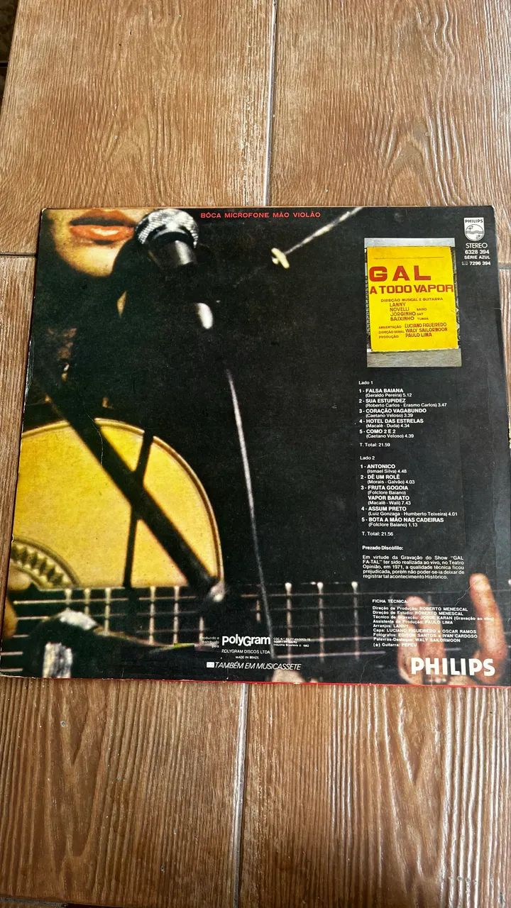 LP vinil Gal Fa-tal (prensado 1982) - Foto 3