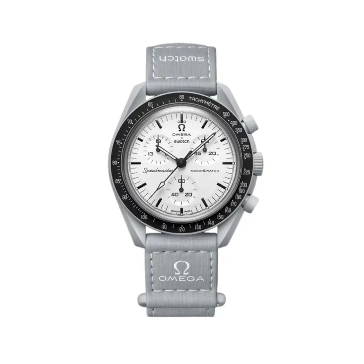 Relógio omega pulseiras de velcro material em plástico com cores minimalista - Foto 5