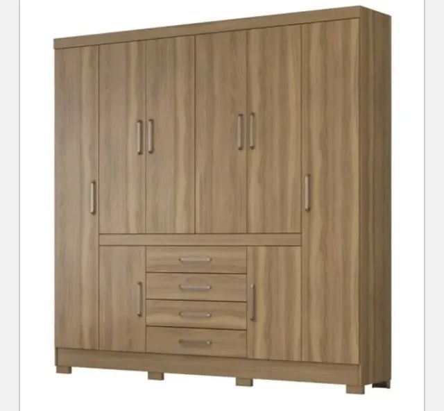 Guarda roupa 8 portas e 4 gavetas  - Foto 3
