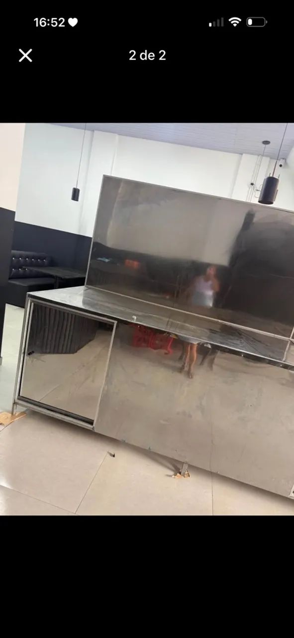 Balcão de inox 