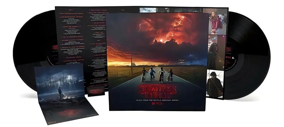 Disco vinil duplo stranger things 