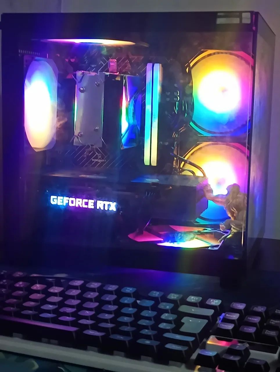 Vendo Pc gamer  RYzen 5 5500com RTX 3060  