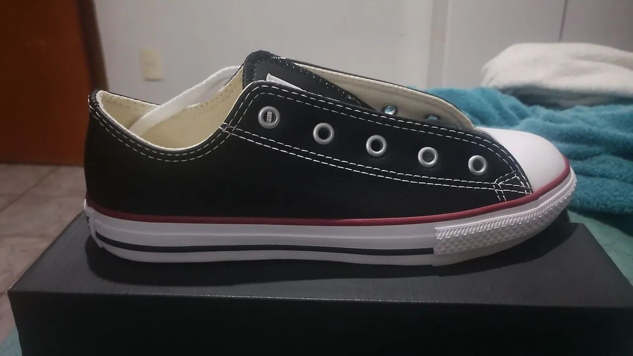 All star número 33 couro 