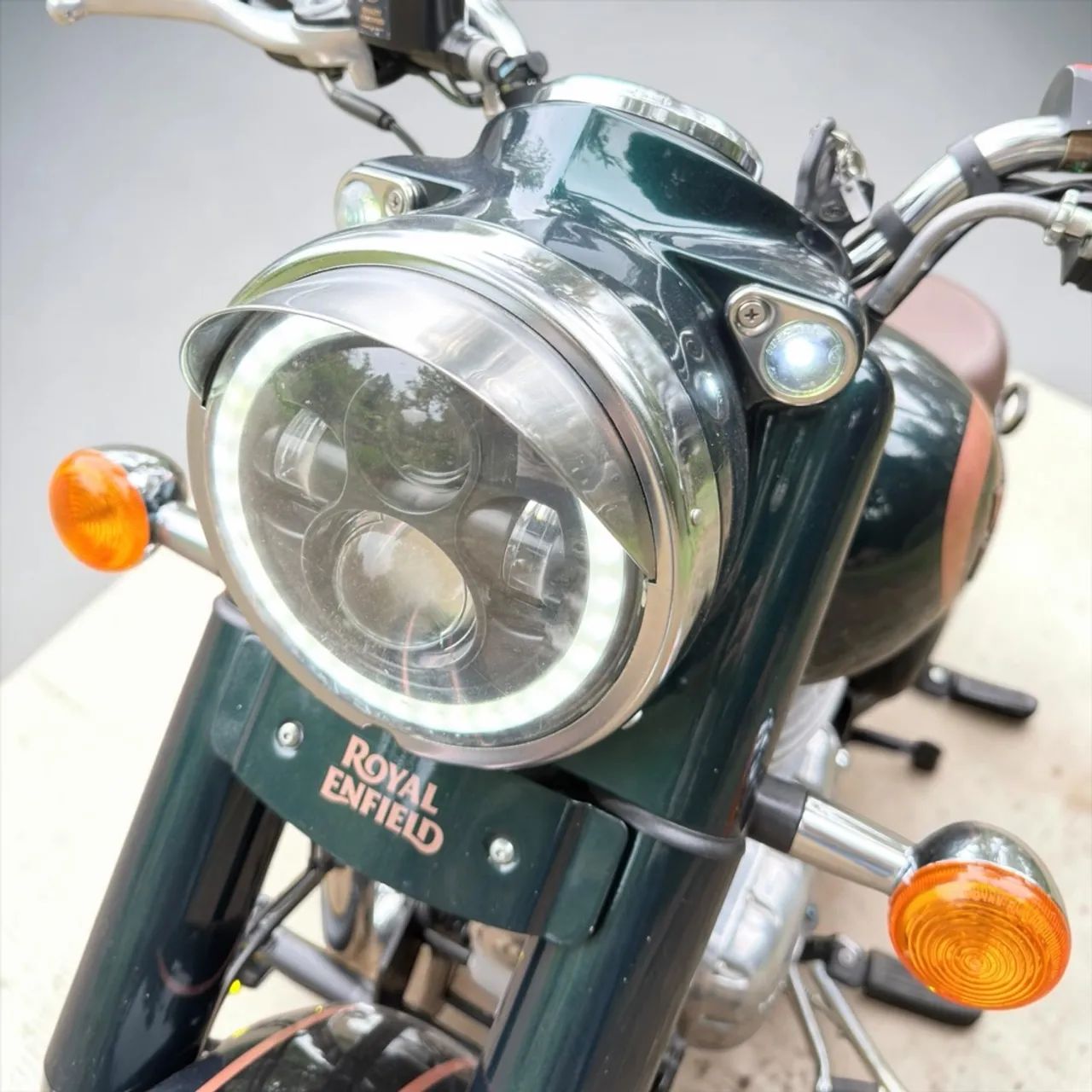 Royal Enfield Classic 350cc muito nova  - Foto 3