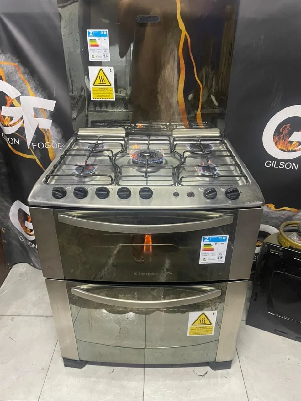 Fogão dois fornos eletrico - Foto 2