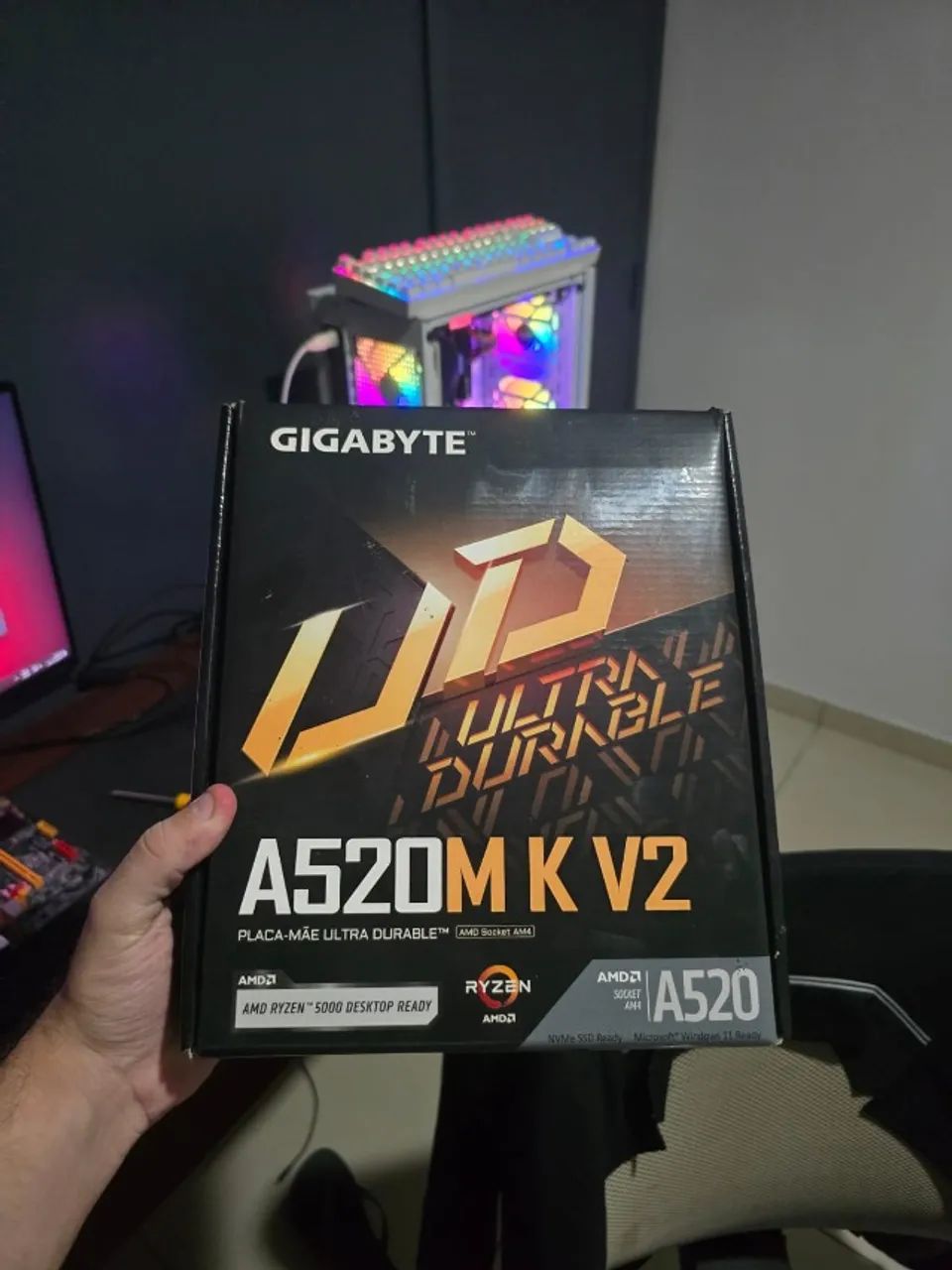 Kit AM4 Ryzen 5500 + A520M K V2 - Foto 3