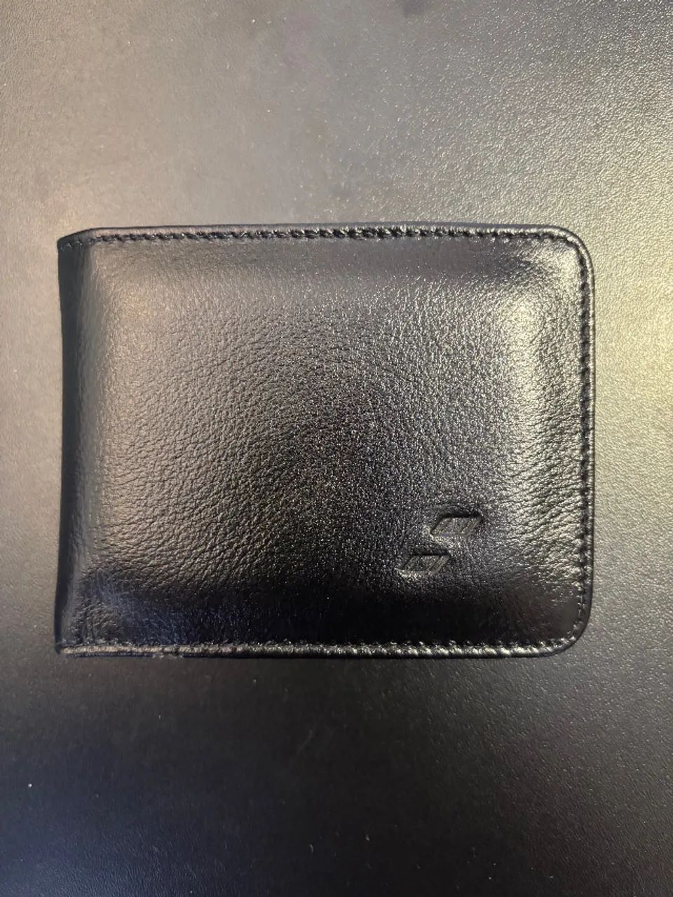 Carteira Masculina de couro legítimo NOVA - Foto 5