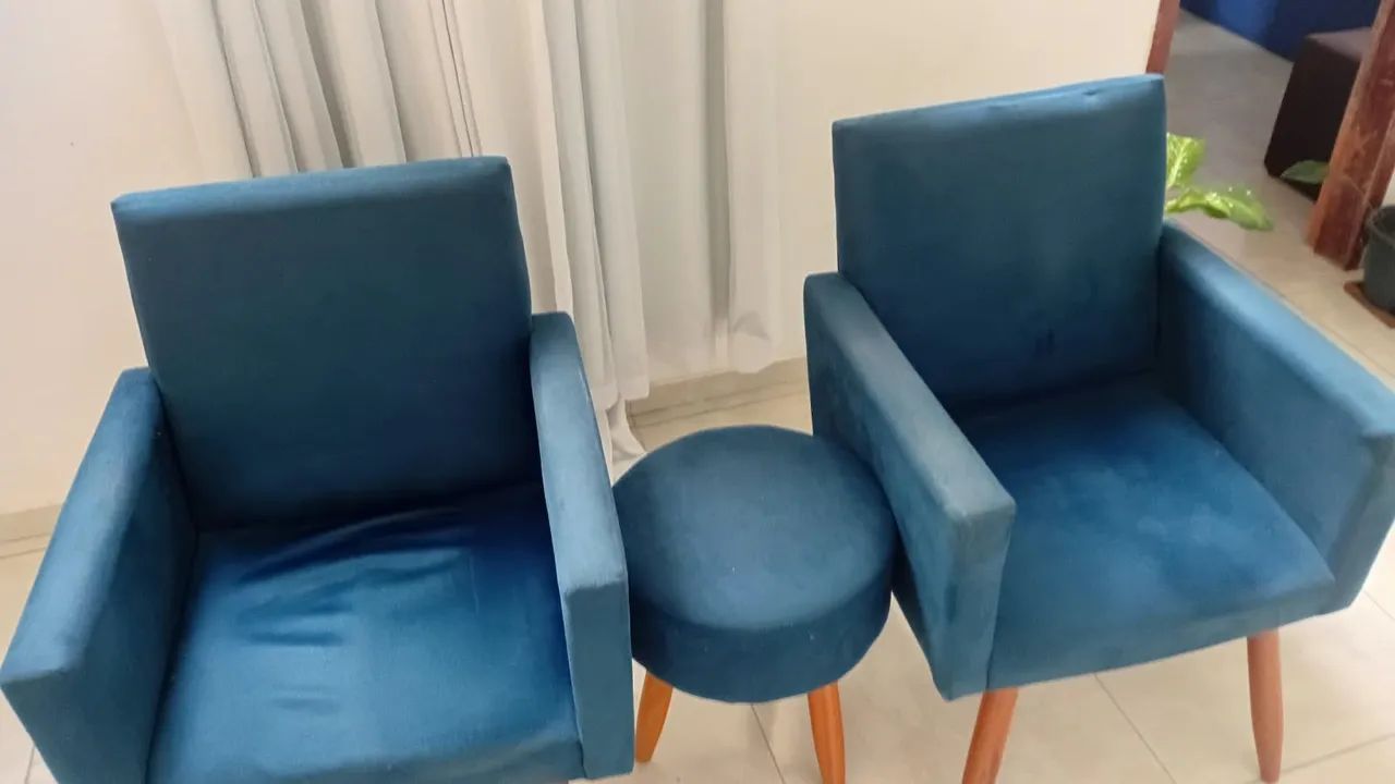 2 poltronas e 1 puff - Foto 2