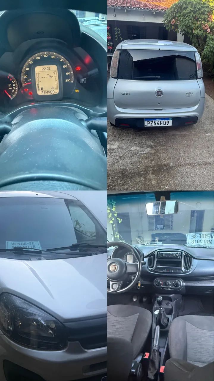 Fiat Uno UNO DRIVE 1.0 Flex 6V 5p 2018