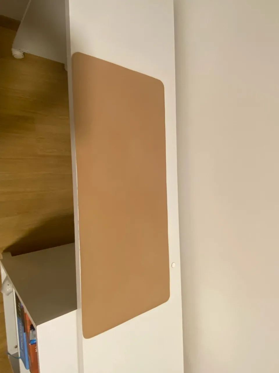 Mesa de escritório com suporte para livro e rodinhas - Foto 3