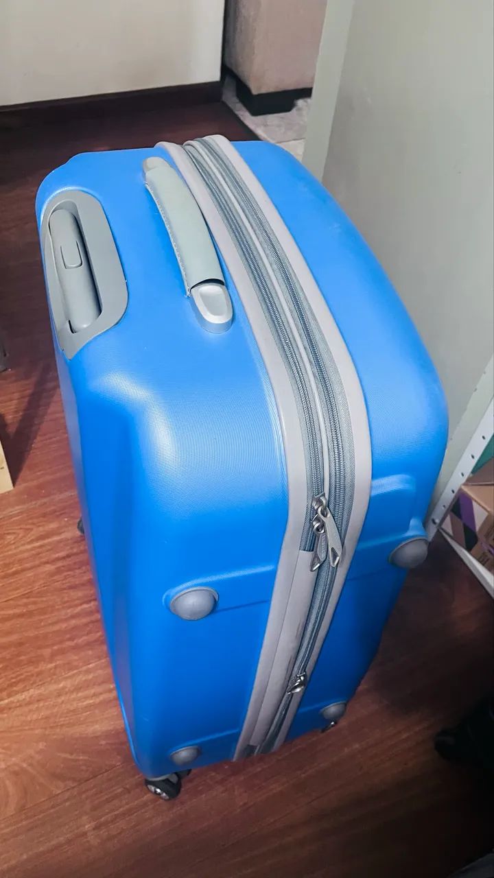 Mala de viagem grande com rodinhas 23k - Foto 3