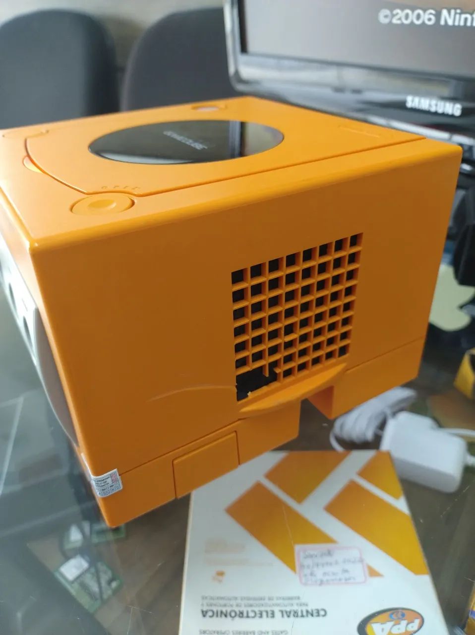 Nintendo game Cube Laranja com picoboot  - Foto 5