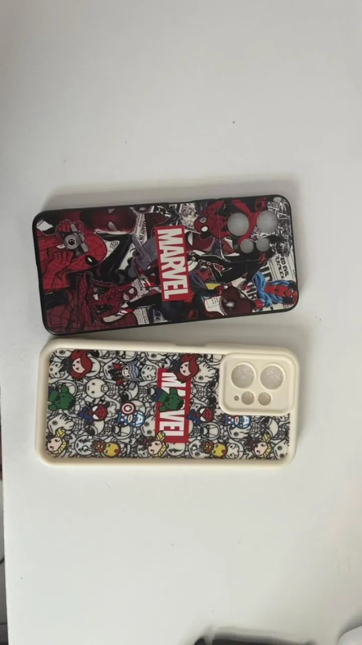 Kit 2 Capinhas Marvel - Homem-Aranha e Vingadores - Foto 3