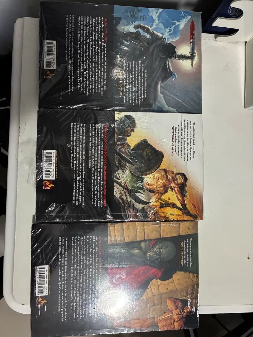 Conan Omnibus Mythos Vol 1, 2 e 3 - Foto 5
