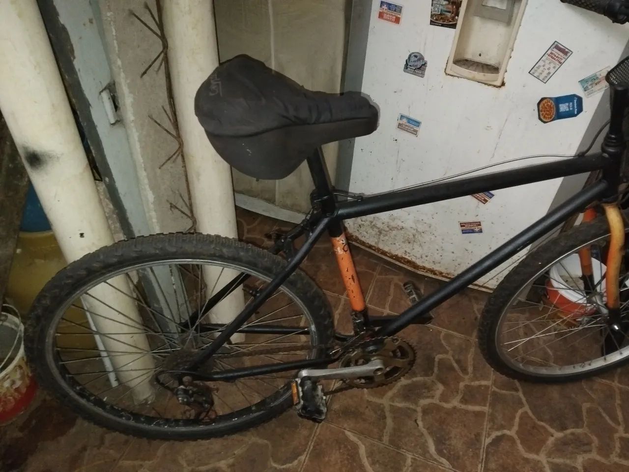 Bicicleta aro 26 antiga boa - Foto 3