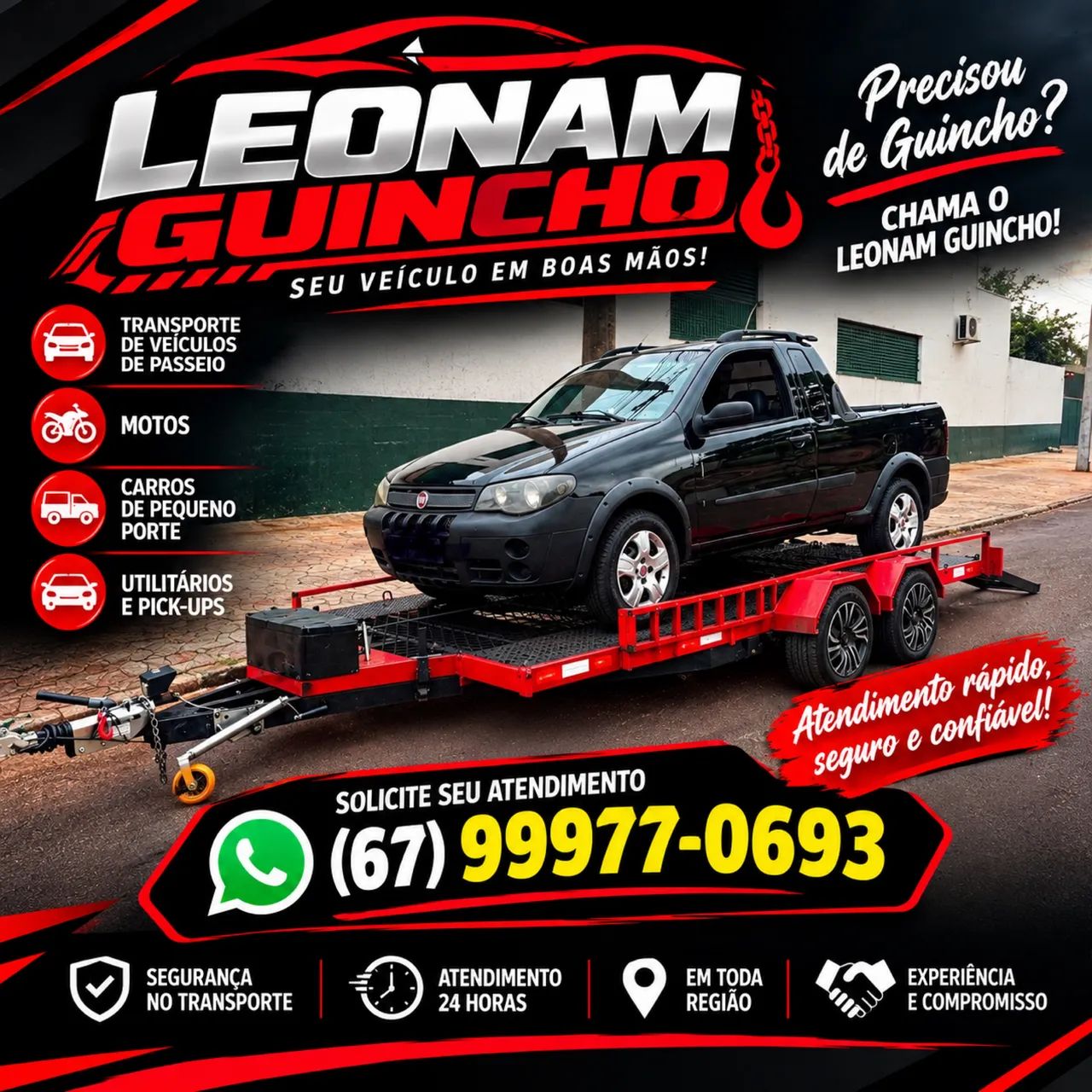? PRECISOU DE GUINCHO? CHAME A LEONAM GUINCHO! ?