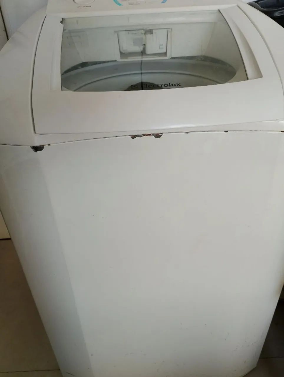 máquina de lavar usada