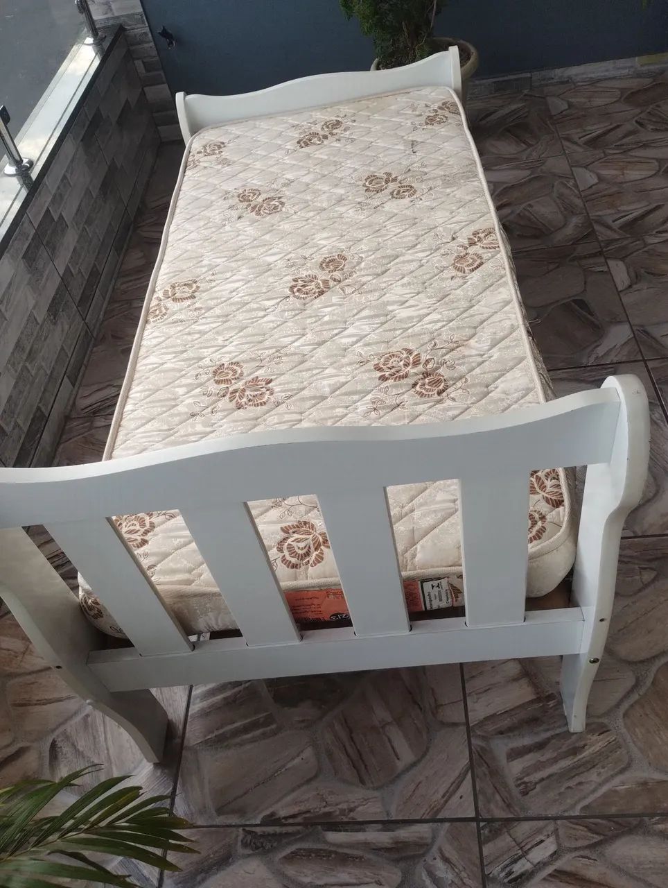 Cama com colchão infantil  - Foto 5