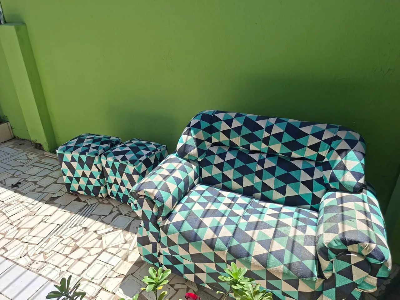 Sofá e Puff - Foto 2