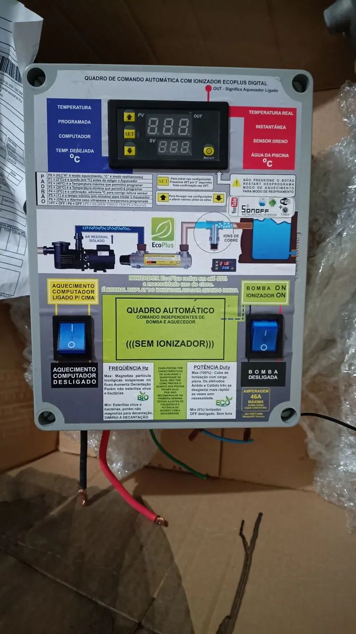 Aquecedor para piscina 20m3 - Foto 5