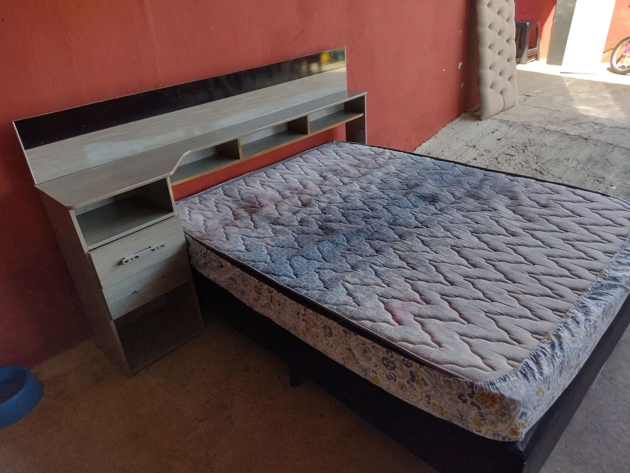 "Imperdível" cama box casal, colchão e cabeçeira  - Foto 2