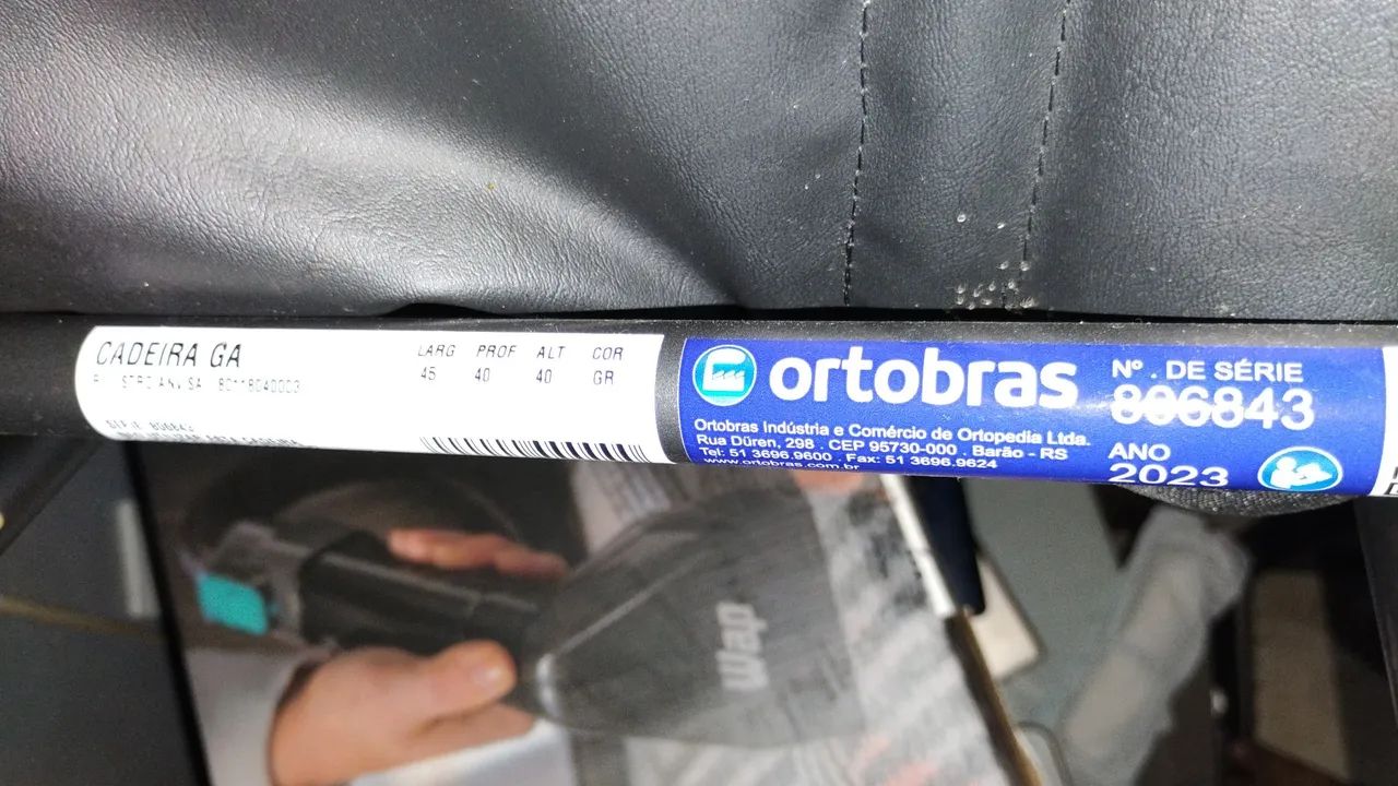 Cadeira monobloco ultra lite - Foto 2