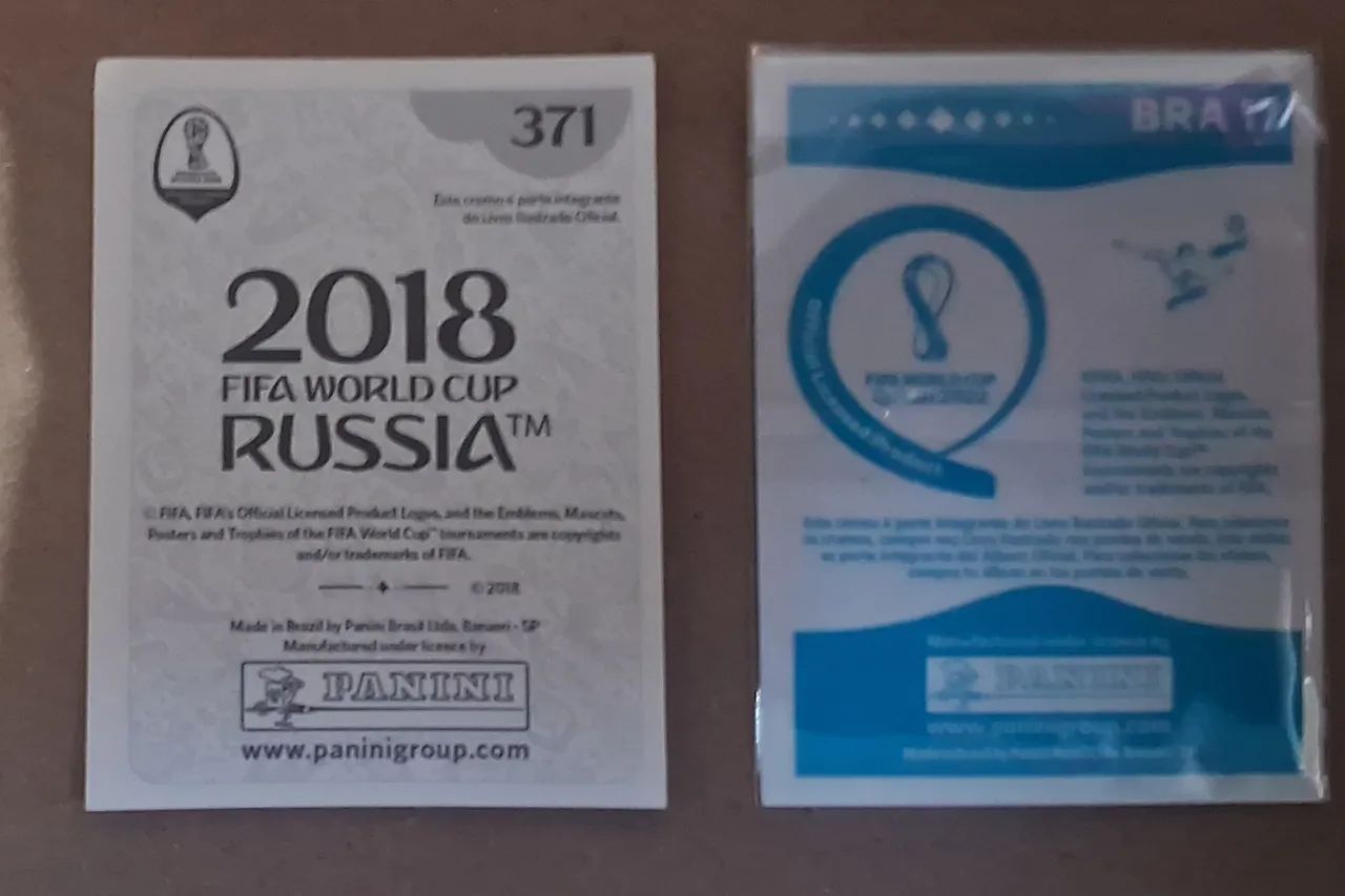 Figurinhas 2018 e 2022 - Neymar Jr - Foto 2