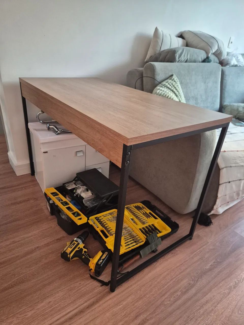 Mesa industrial escrivaninha