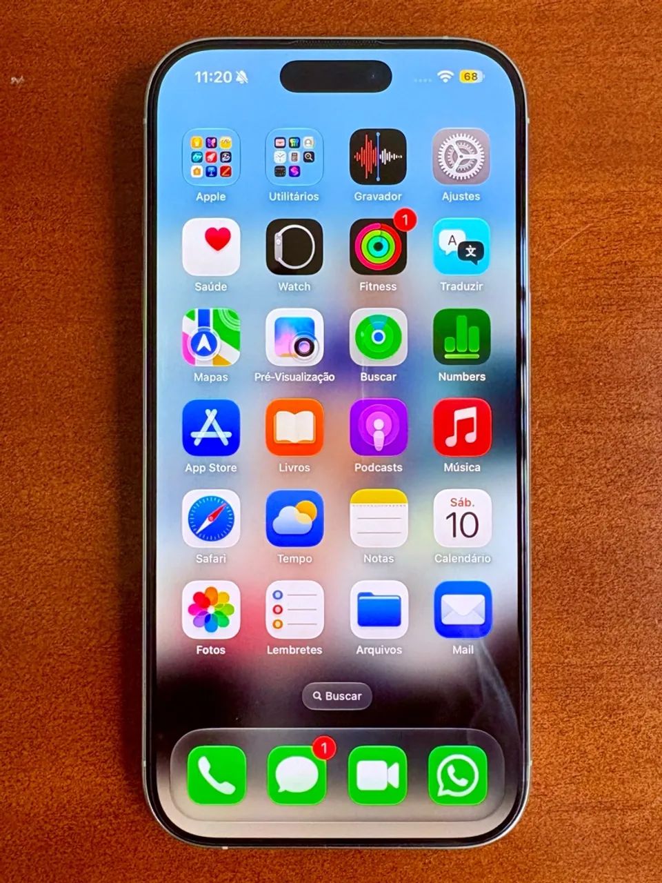 Apple iPhone 16 Pro Branco Titânio 128 GB - Foto 5