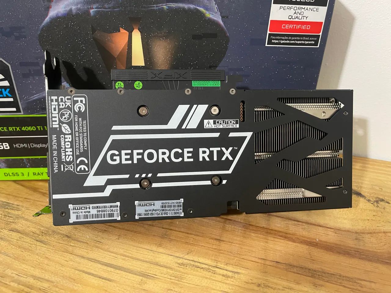 Rtx 4060ti Galax 8Gb com Caixa Muito Pouco Usada - Foto 3