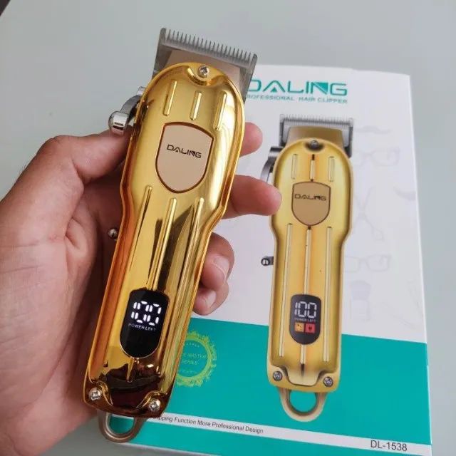 Maquininha de Cortar Cabelo Daling Dl-1538 - Foto 6