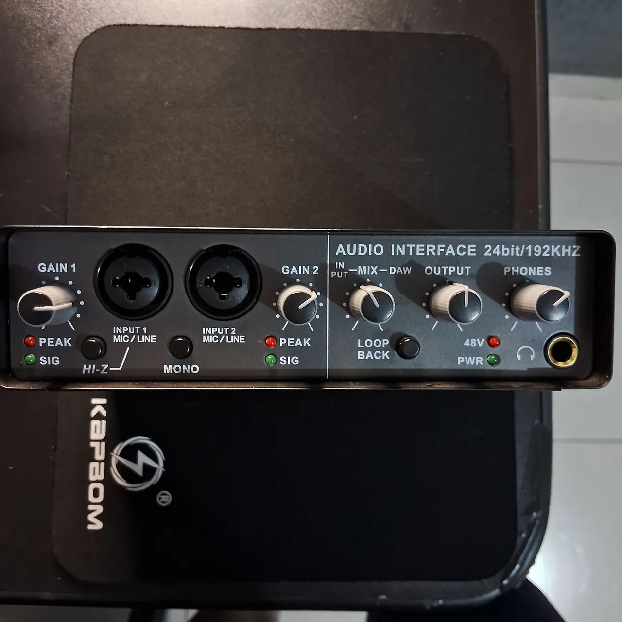 interface de áudio  - Foto 2