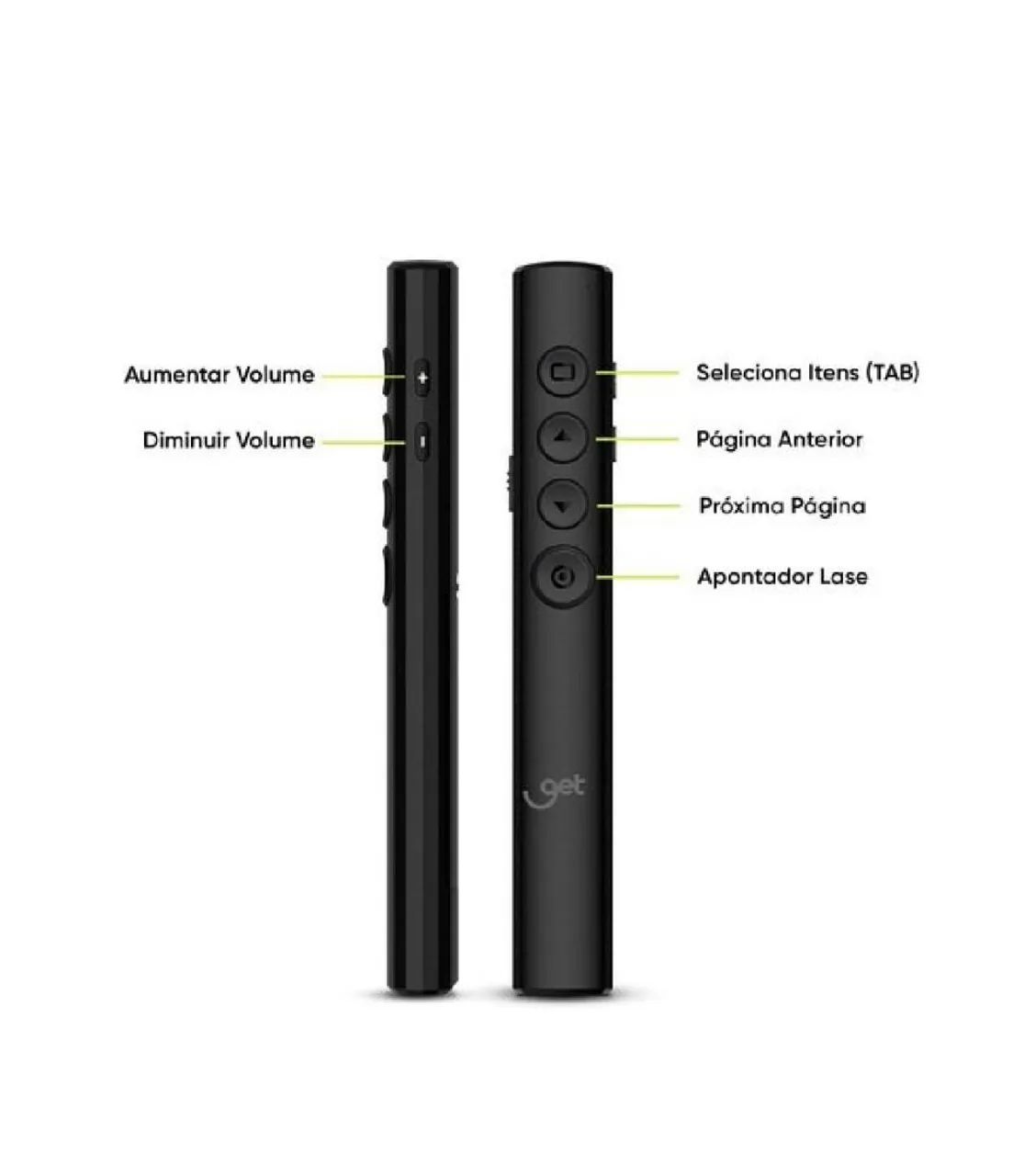 Apresentador de Slides Wireless Get com Laserpoint - Foto 2