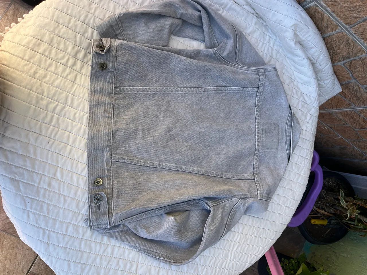Jaqueta jeans descolada  - Foto 3