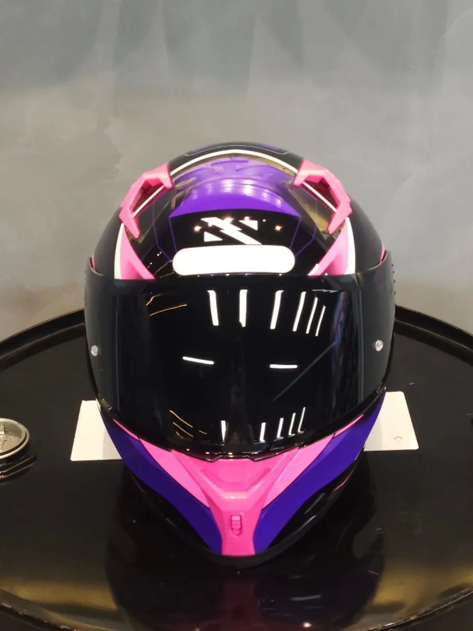 Capacete Norisk Flow - PURPLE/PINK/BLACK