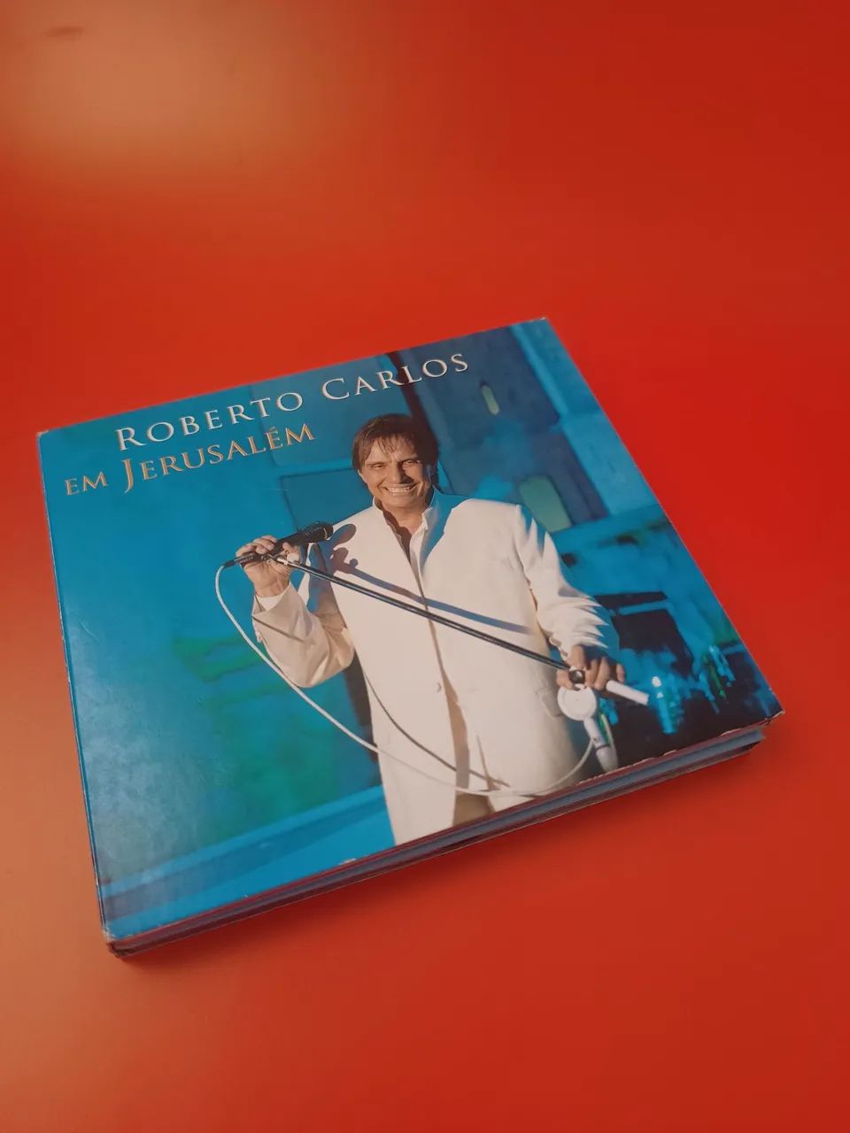 Cd duplo Roberto Carlos em Jerusalém 