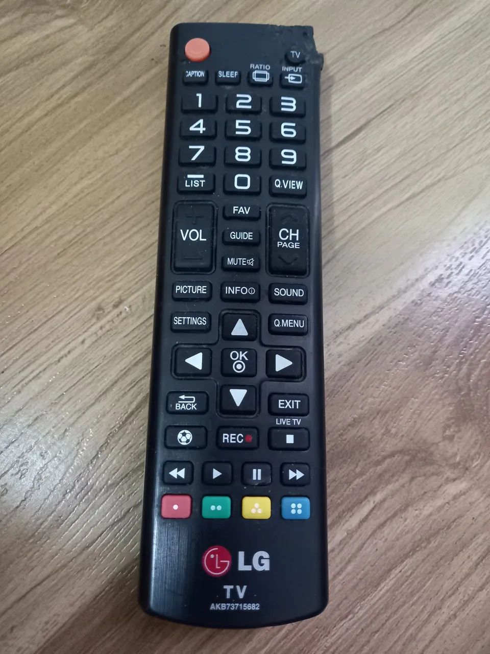 CONTROLE TV LG AKB *