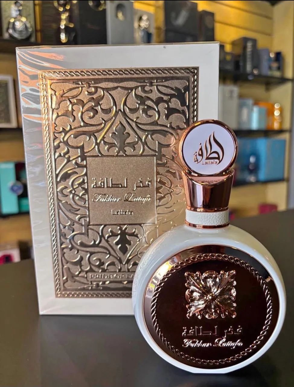 Perfume Árabe Fakhar Rose Feminino 