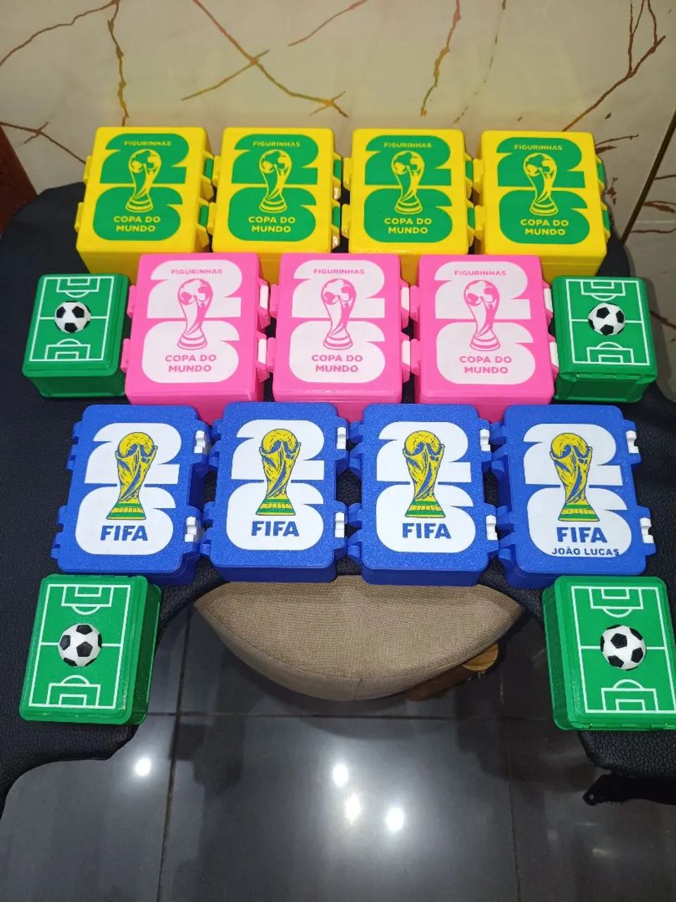 Caixinhas porta figurinhas  - Foto 4