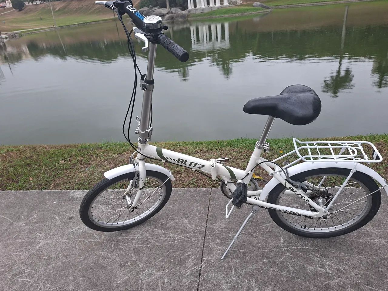 Bicicleta dobrável blitz aluminio