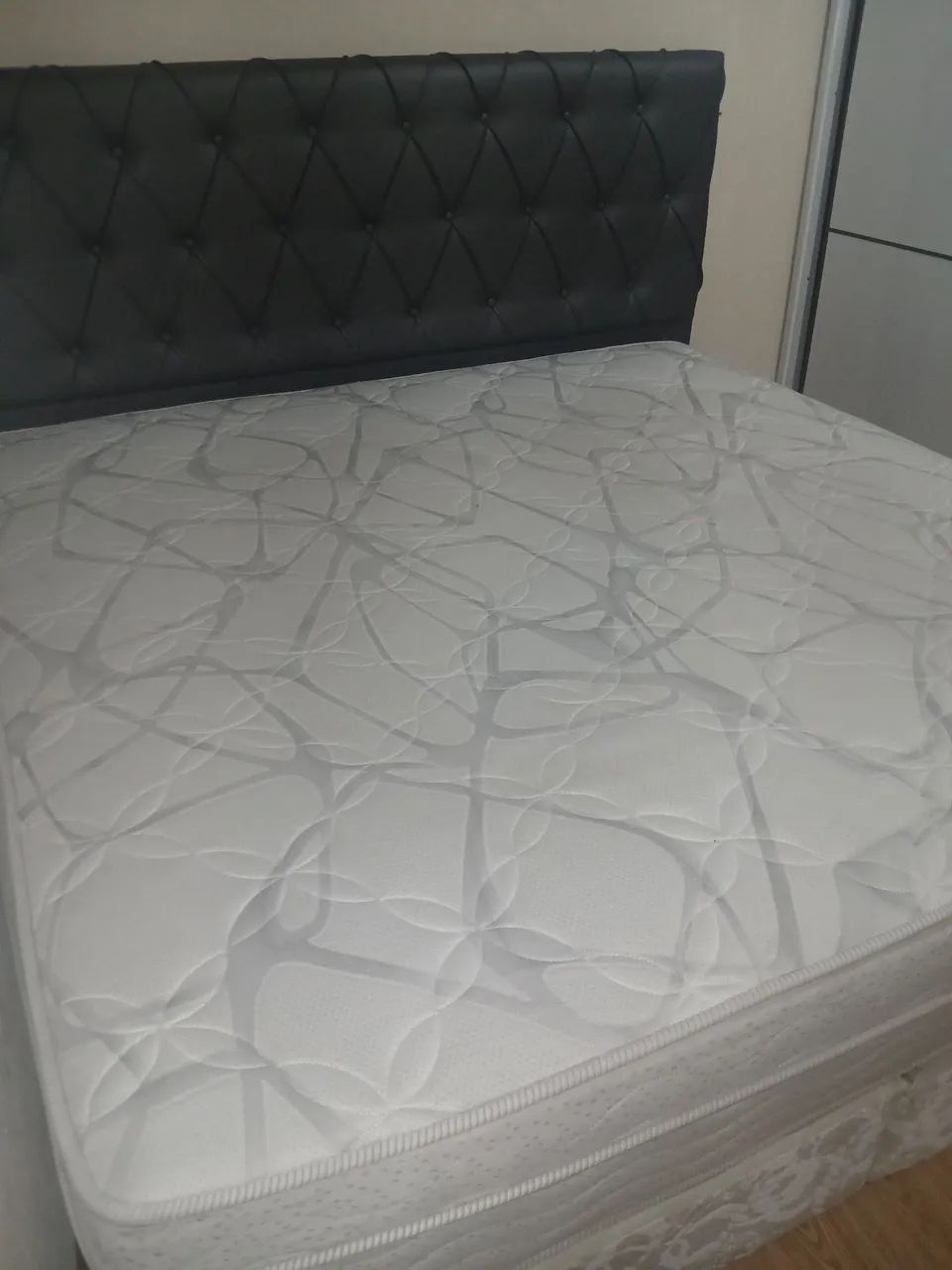 Colchão King Size Ortobom Liberty (Molas Ensacadas + Espuma HR45) + Base Box de Brinde - Foto 4