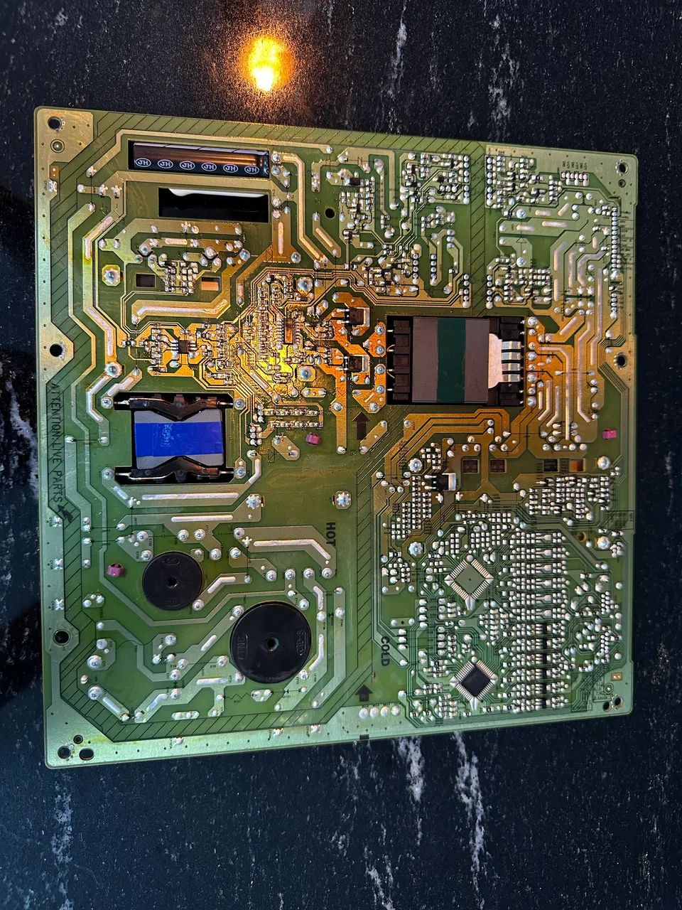 Placa fonte TV Philips placa modelo P103A - Foto 2