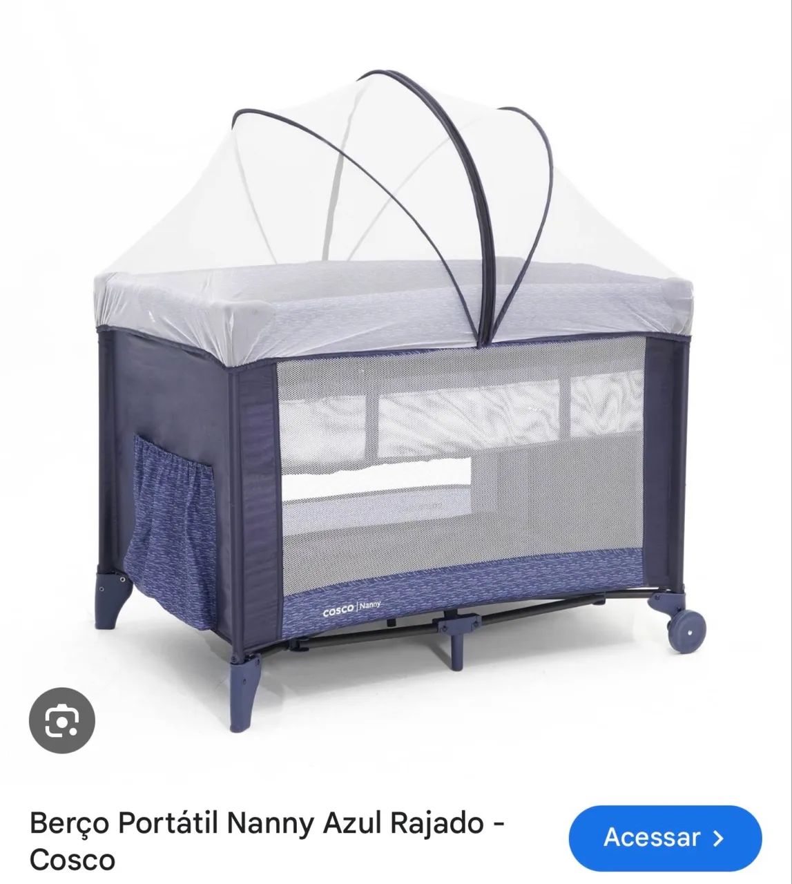 Berço portátil Cosco na caixa 