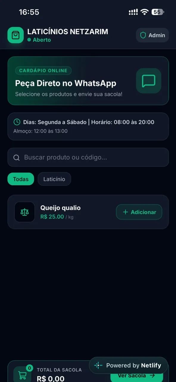 Sistema para pedidos 