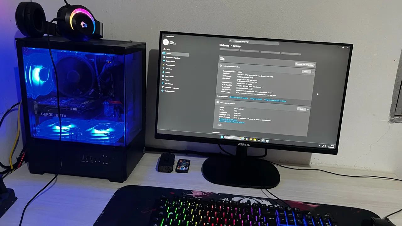 SETUP GAMER COMPLETO ( ACEITO TROCA) avalio proposta - Foto 2