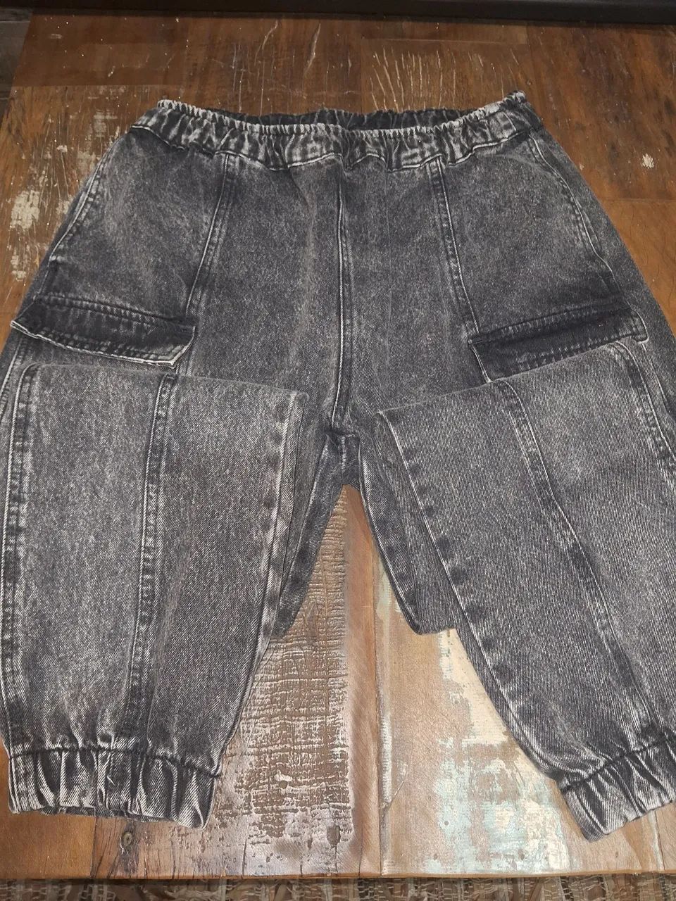 Lote de calças jeans com elástico - Foto 4