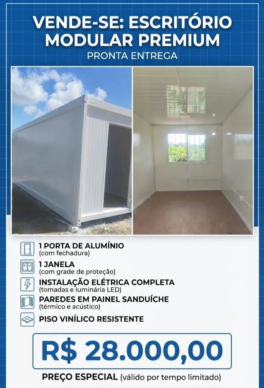 Contêiner Módulo Escritório  - Foto 4